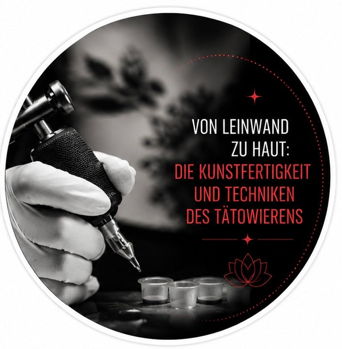 Von Leinwand zu Haut: Die Kunstfertigkeit und Techniken des Tätowierens
