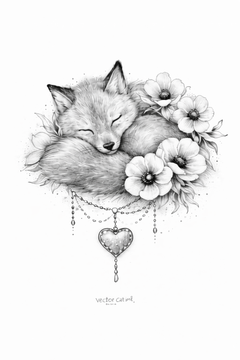 „Schlafender Fuchs“ – Geborgenheit, Liebe & Vertrauen