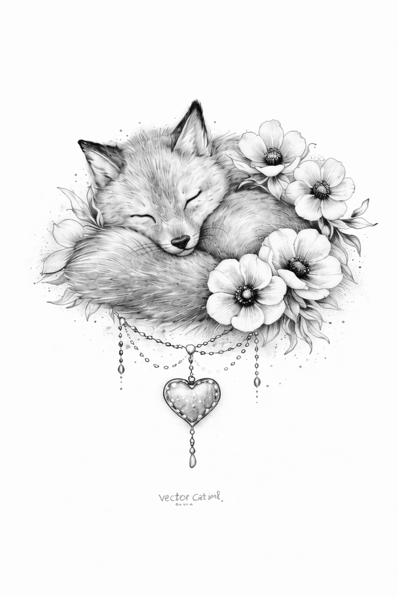 „Schlafender Fuchs“ – Geborgenheit, Liebe & Vertrauen