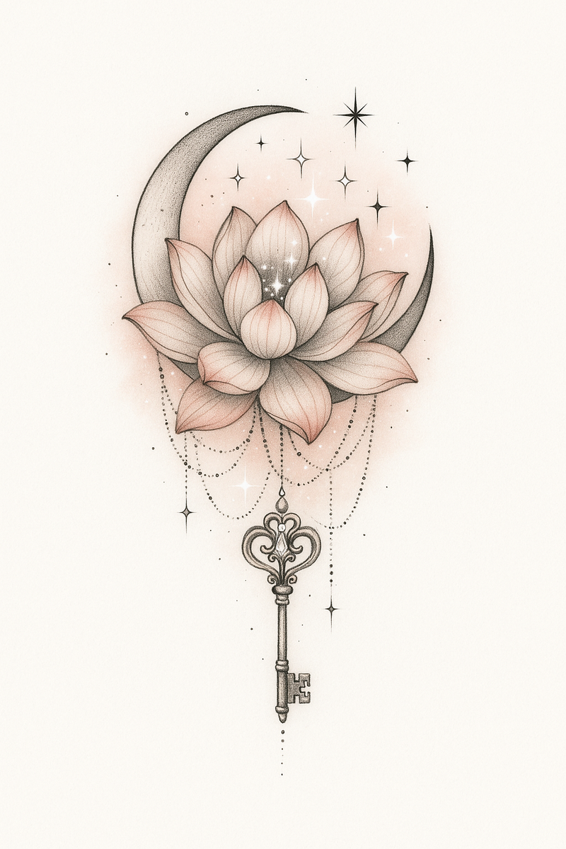 Lotus Key of the Moon – Dein Schlüssel zur inneren Freiheit