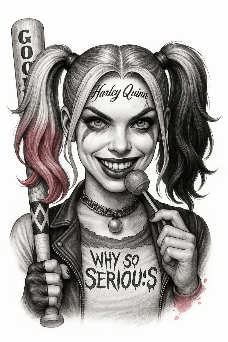 Why So Serious, Puddin’?
