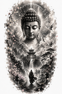Buddha & Zen — Ruhe, Klarheit & innere Stärke — Full Sleeve