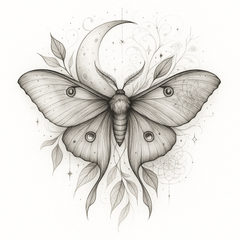 Motte, Mandala & Magic – Deine Wandlung in Tinte