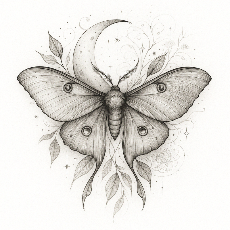 Motte, Mandala & Magic – Deine Wandlung in Tinte