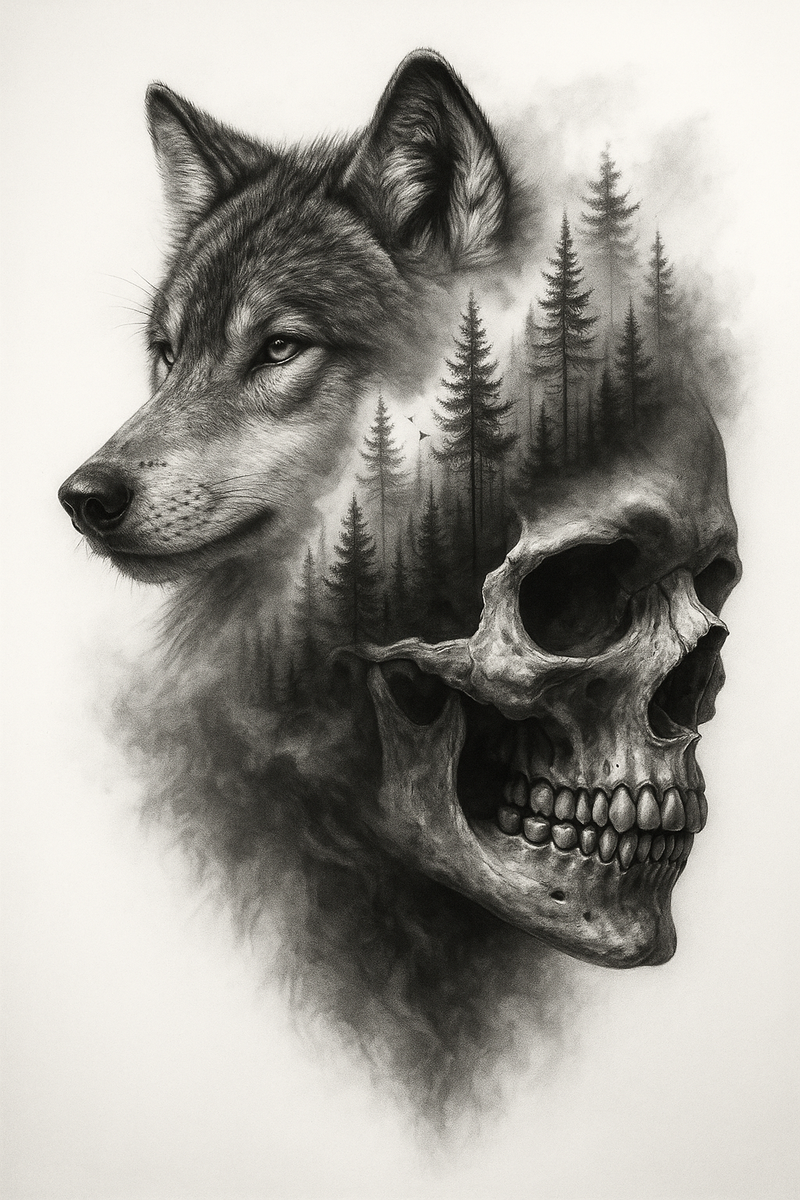 Spirit of the Wild – Wolf & Schatten