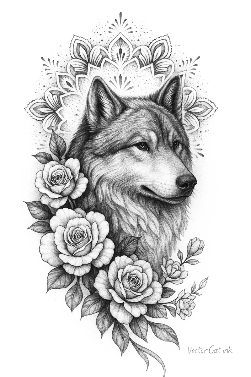 Wolf- Schutz, innere Standhaftigkeit