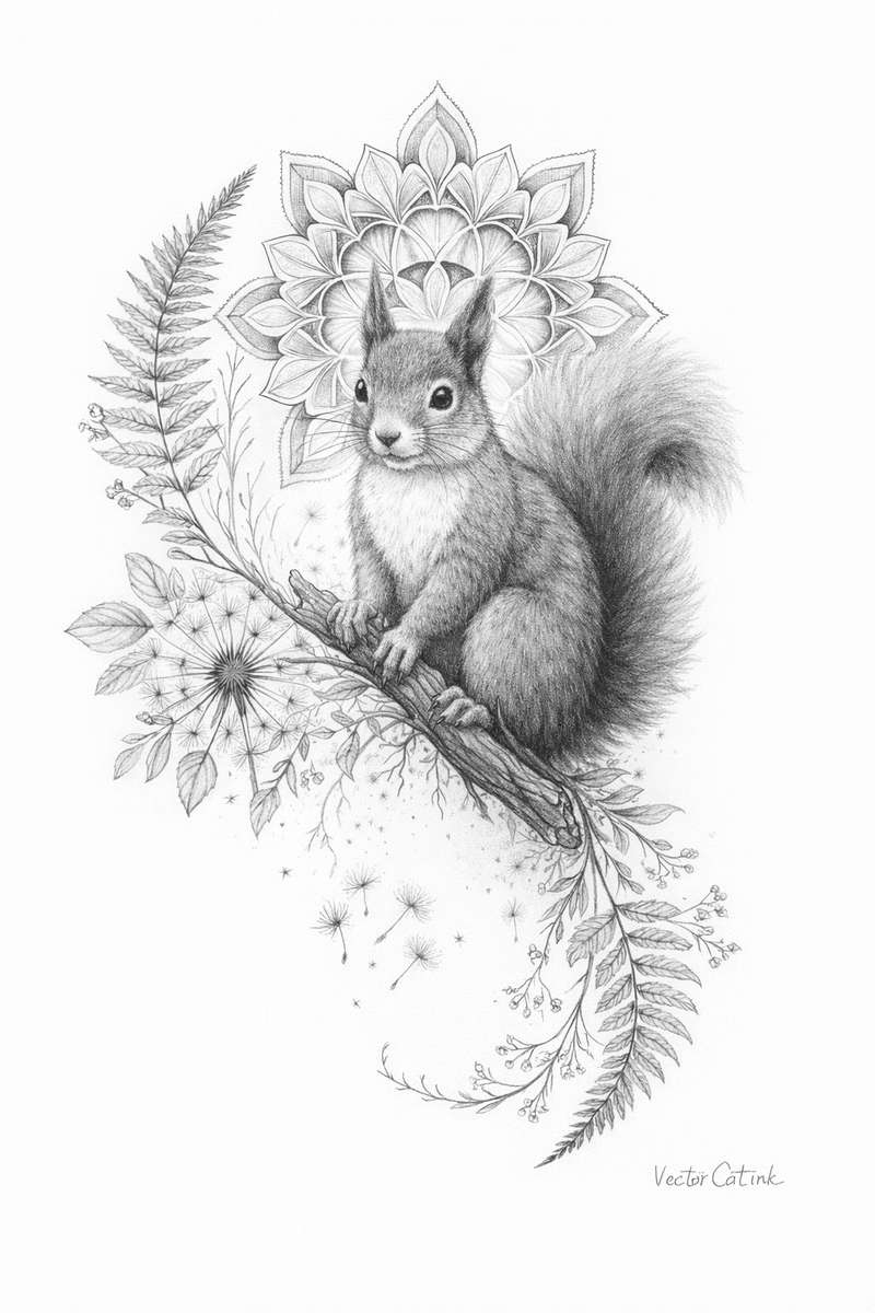 Eichhörnchen – Verspielte Stärke & Selfcare