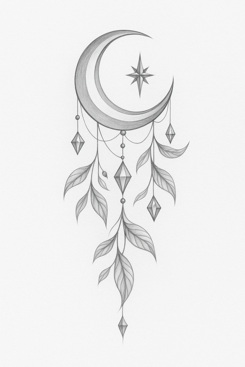 Moon Charm – Traumfänger für deine Wünsche