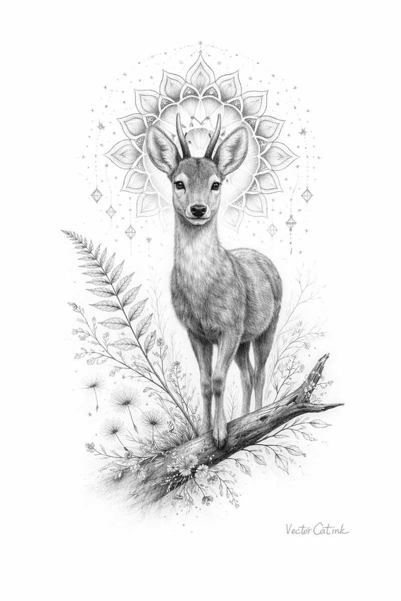 Reh  – Leichtigkeit & Intuition