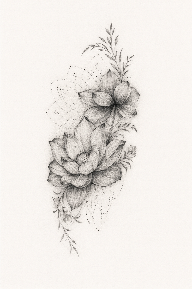 Twin Lotus Harmony – Verbundenheit & Neuanfang