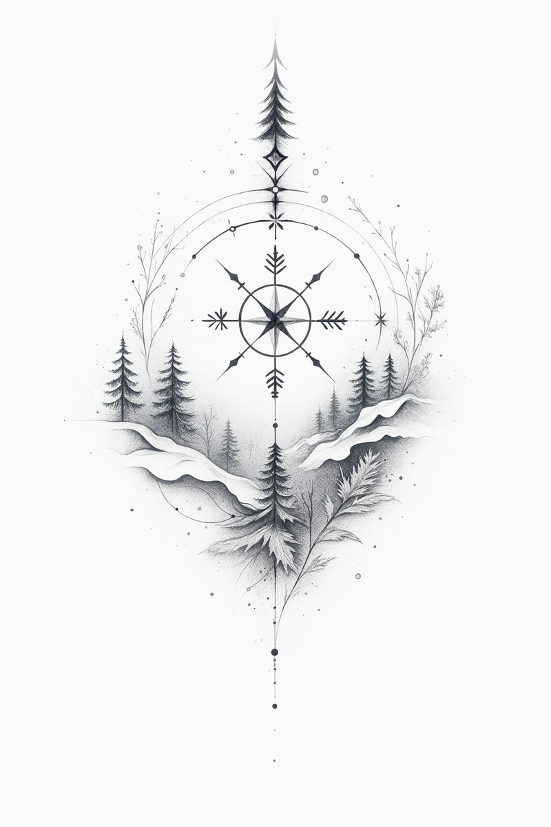 Winter Compass – Halt im stillen Wald