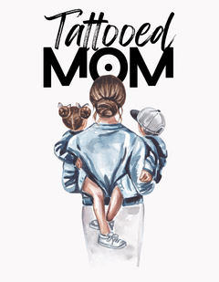 Tattooed Mom Racerback Tank