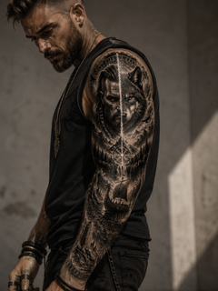 Nordische Seelen — Wildheit, Loyalität & Freiheit — Full Sleeve