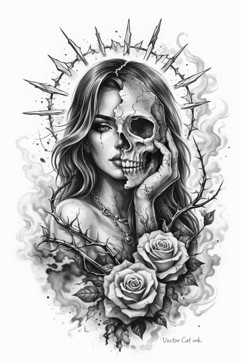 Leben & Tod als Kraft – Gothic Portraits mit Memento-Mori-Botschaft