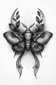 Motte, Mandala & Magic – Deine Wandlung in Tinte