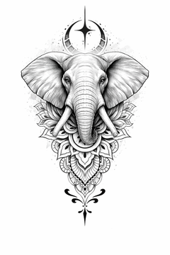 Elefant- Sanfte Größe