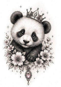 Gentle Crown- Panda Baby
