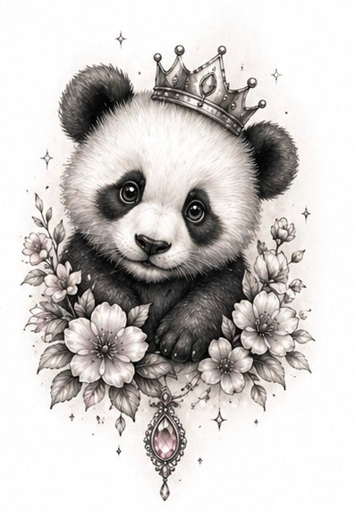 Gentle Crown- Panda Baby