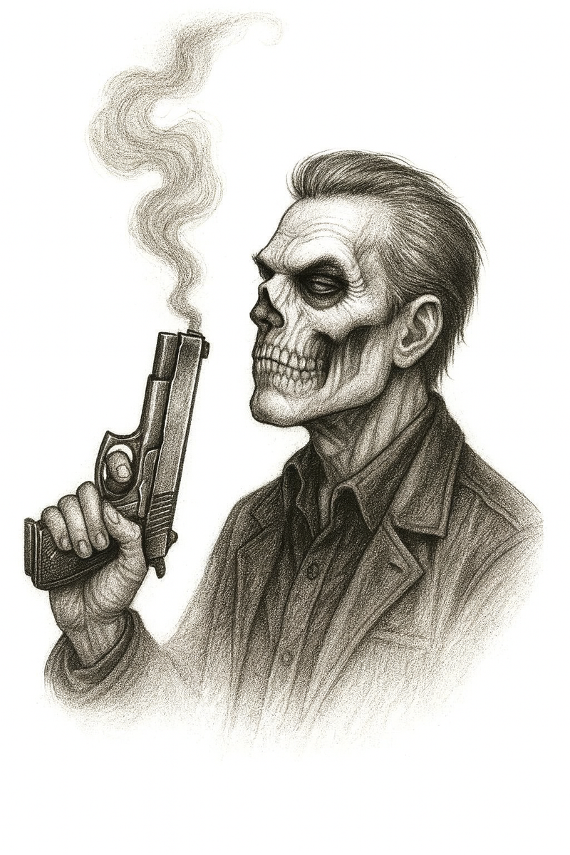 Stay True – Skull Shooter Design