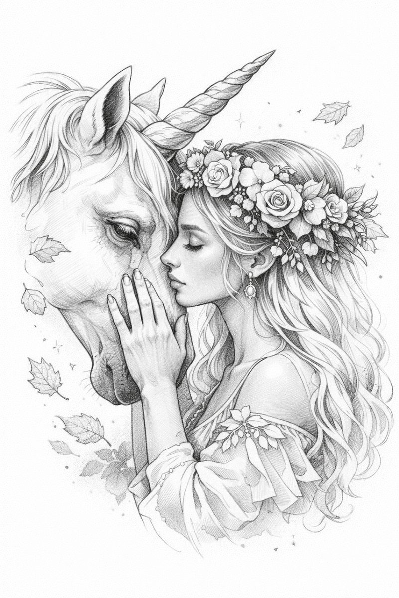 Unicorn Whisper“ – Bedeutung: Reinheit des Herzens, Loyalität & Seelenverbindung