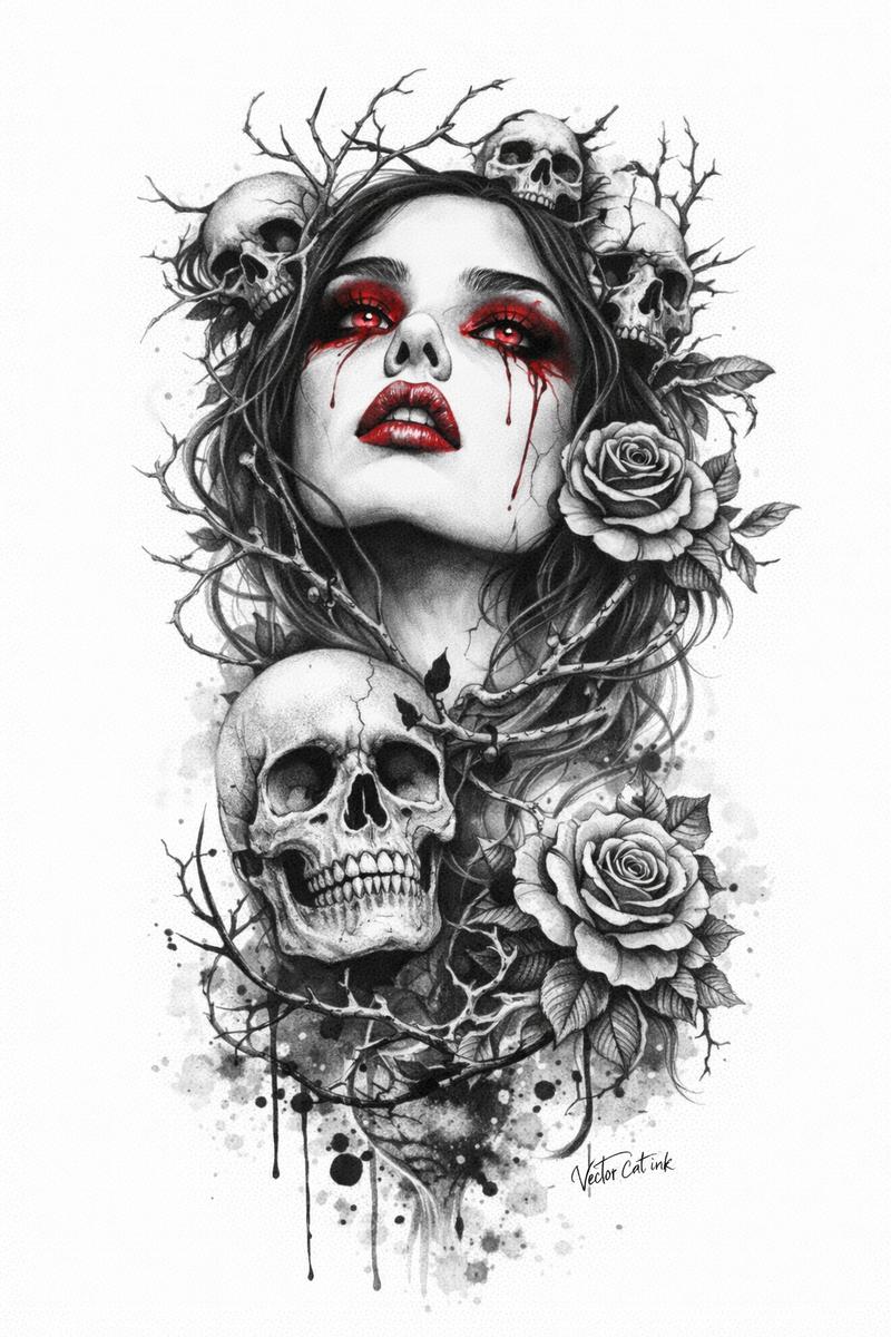 „Thorned Queen“ – Bedeutung: Selbstschutz, Macht & unantastbare Grenzen