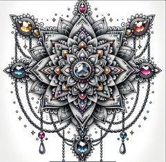 Faszinierende Mandala-Tattoos mit einem Hauch von Farbe