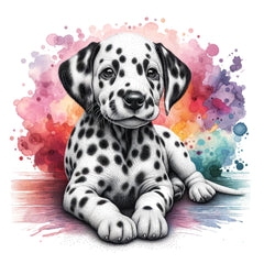 Watercolor Hundebabies