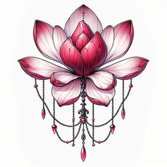 Mittelgrosse Tattoos Magnolie Blume