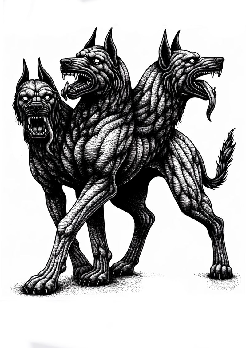 Cerberus – Wächter, Schatten, Kraft.