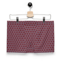 Geometric Line- Japanisches Blumenmuster Boxershorts