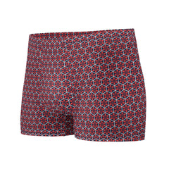 Geometric Line- Japanisches Blumenmuster Boxershorts