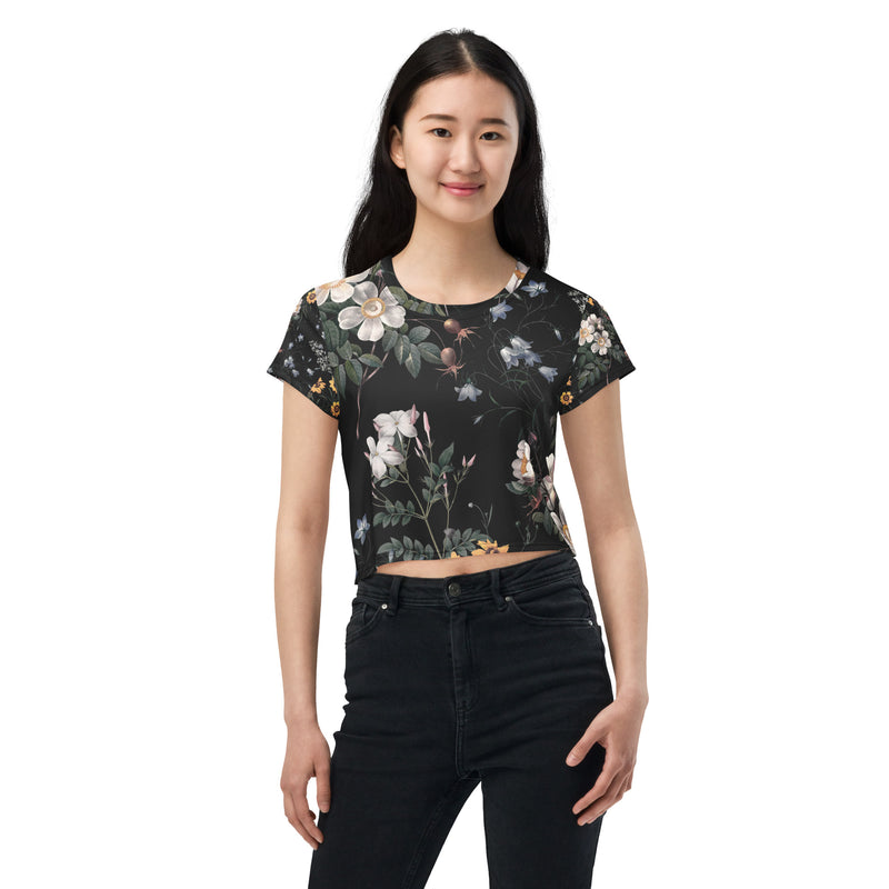 Blumenwiese Crop-Top