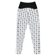 Peace Leggings mit Taschen