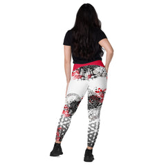 Art Line- V-Bund-Leggings mit Taschen