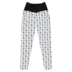 Peace Leggings mit Taschen