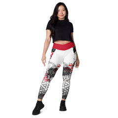 Art Line- V-Bund-Leggings mit Taschen