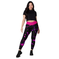 Art Line- V-Bund-Leggings mit Taschen