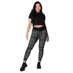 Viking Line-V-Bund-Leggings mit Taschen