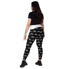 Viking Line-  V-Bund-Leggings mit Taschen