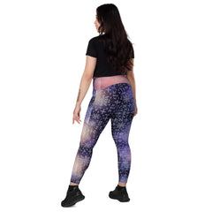 Viking Line- Batik V-Bund-Leggings mit Taschen