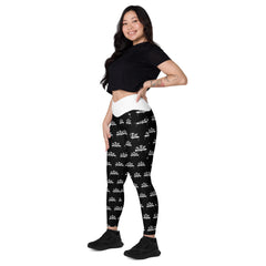 Viking Line-  V-Bund-Leggings mit Taschen