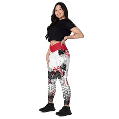 Art Line- V-Bund-Leggings mit Taschen