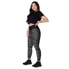 Viking Line-V-Bund-Leggings mit Taschen