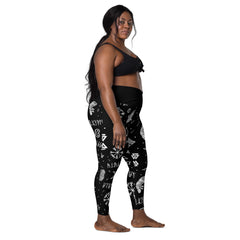 Viking Line-V-Bund-Leggings mit Taschen