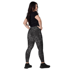 Viking Line-V-Bund-Leggings mit Taschen