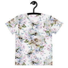 Totenköpfe mit Blumen Shirt