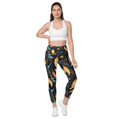 Traumfänger-Leggings mit Taschen