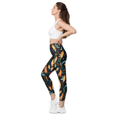 Traumfänger-Leggings mit Taschen