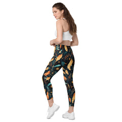 Traumfänger-Leggings mit Taschen