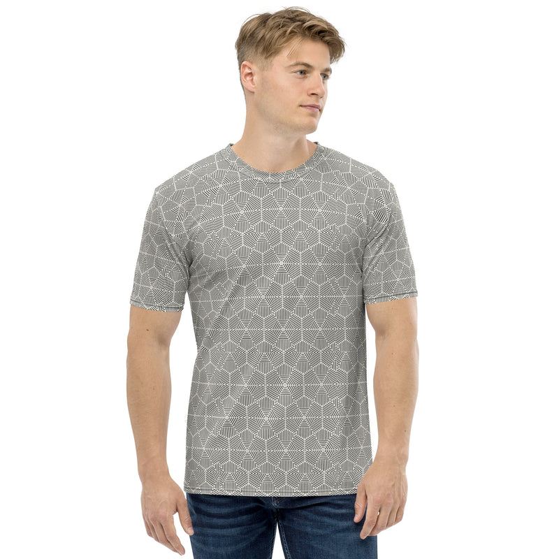 Geometrisches-T-Shirt